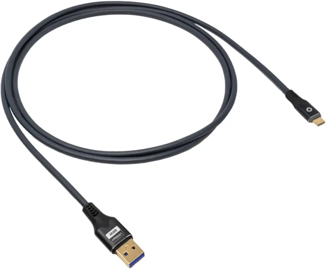 Oehlbach D1C9374 USB-C naar USB-A Kabel 3m - Antraciet