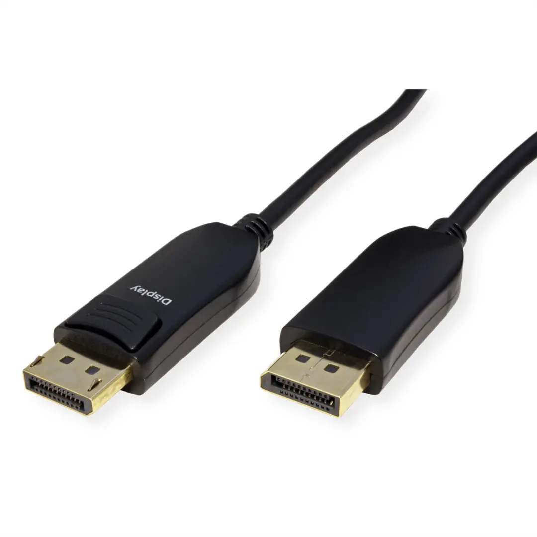 Roline DisplayPort 2.1 Kabel M/M 15m - Zwart
