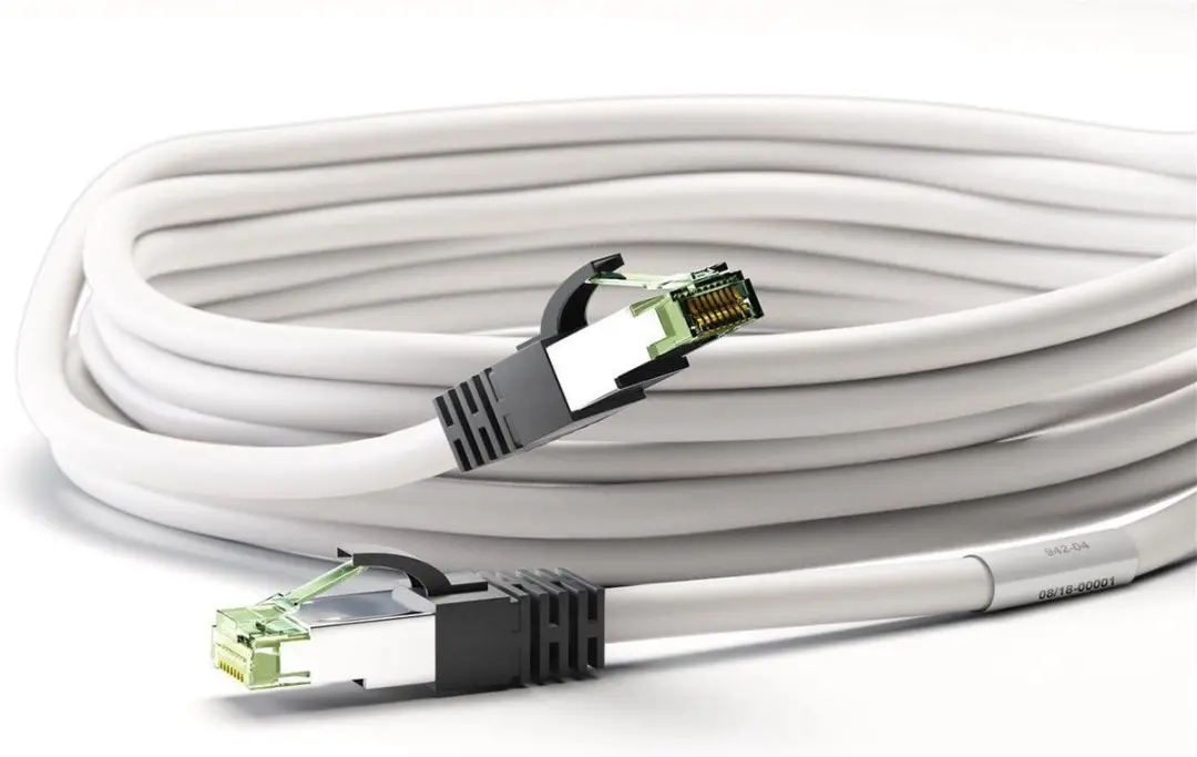 Goobay CAT8.1 Netwerkkabel SFTP 40Gbit - 15m - Wit