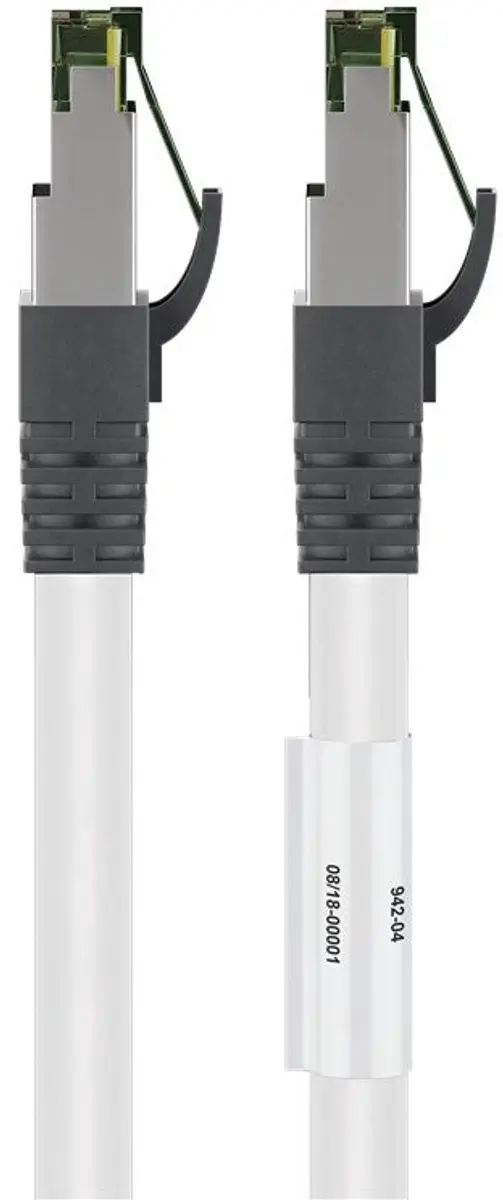 Goobay CAT8.1 Netwerkkabel SFTP 40Gbit - 15m - Wit