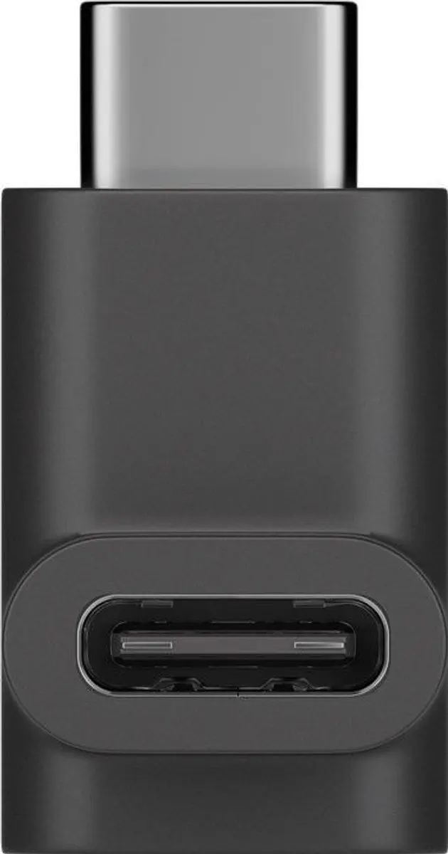 Goobay USB-C Adapter Haaks 20V/3A - Zwart