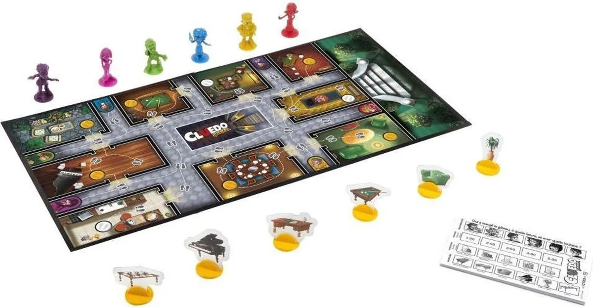 Hasbro Cluedo Junior Bordspel - Franstalig