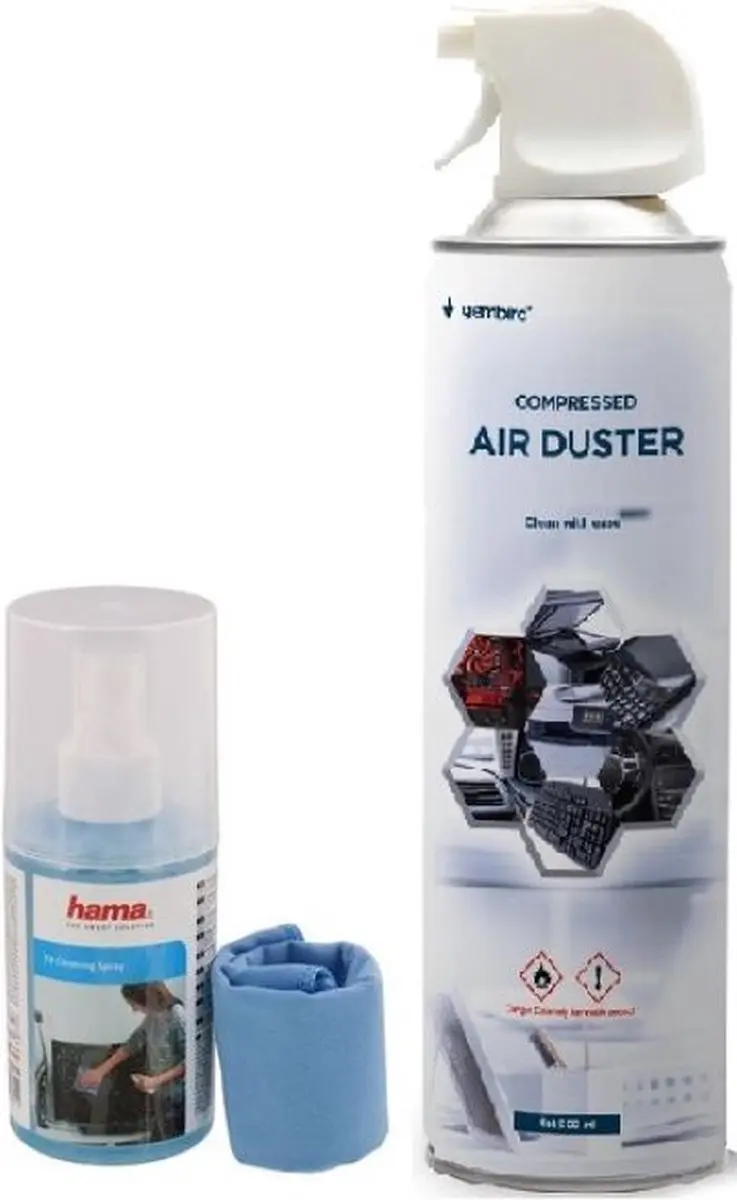 Hama Anti-stofspray 400ml - Reinigingsspray 200ml