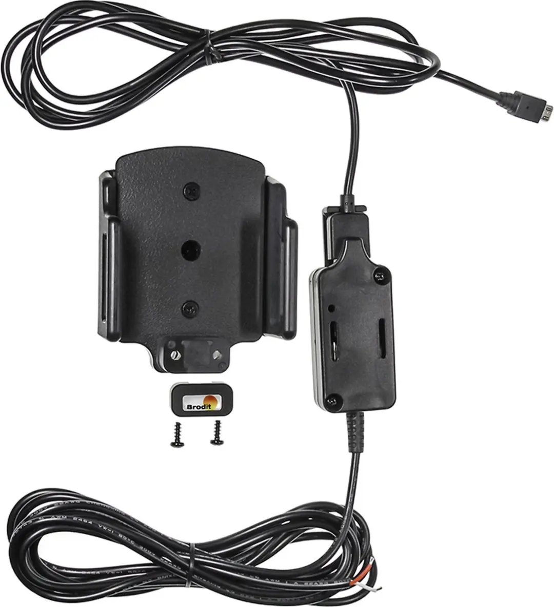 Brodit Active Actieve houder Mobiele telefoon/Smartphone Zwart