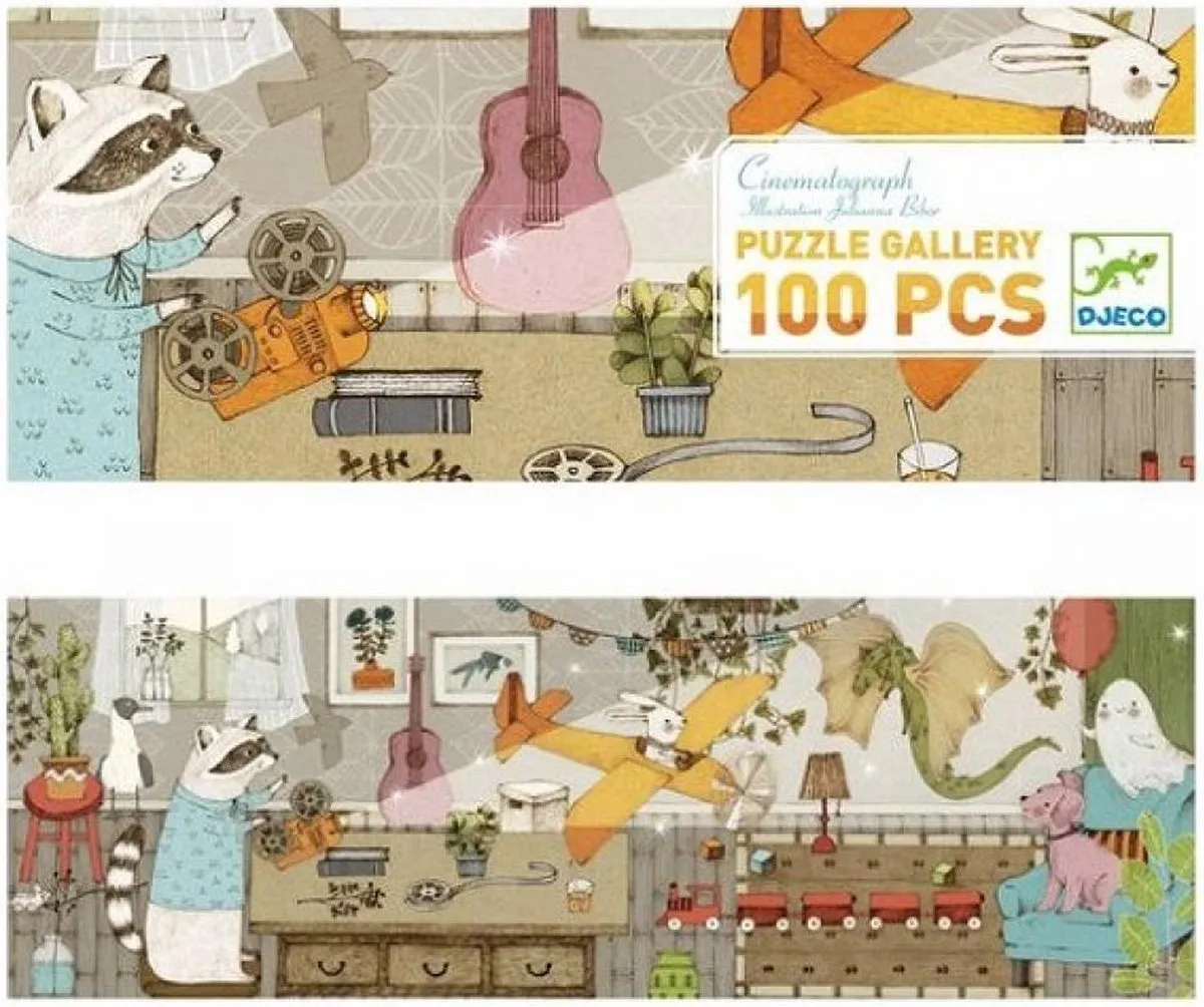 Djeco Cinematograph Puzzel 100 Stuks