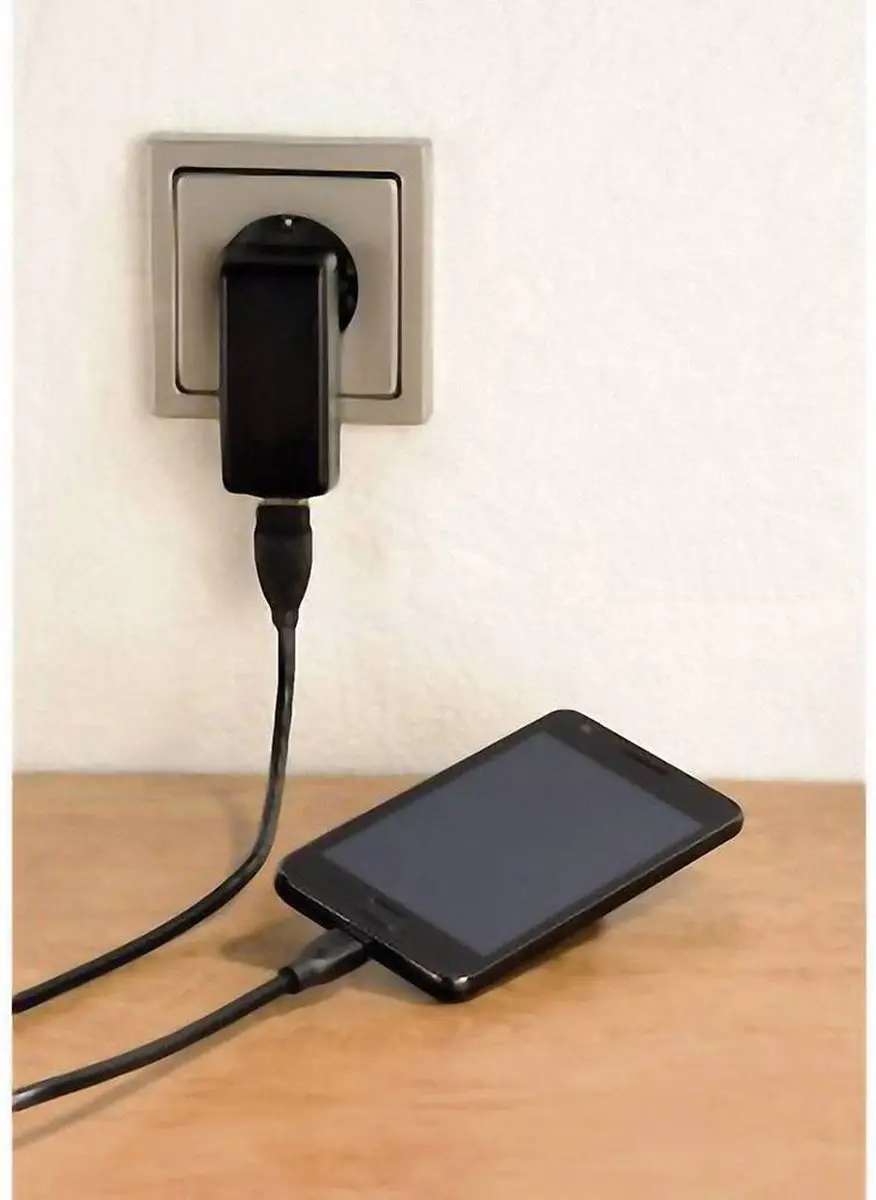 Hama USB A naar micro-B kabel 0,25m - Zwart