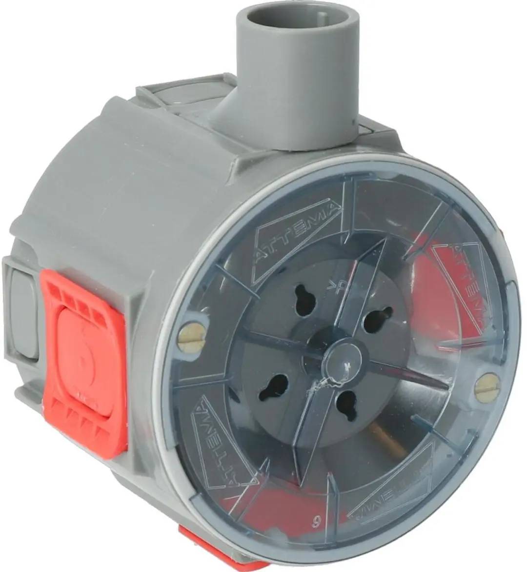 Attema Inbouwdoos U50 - Grijs