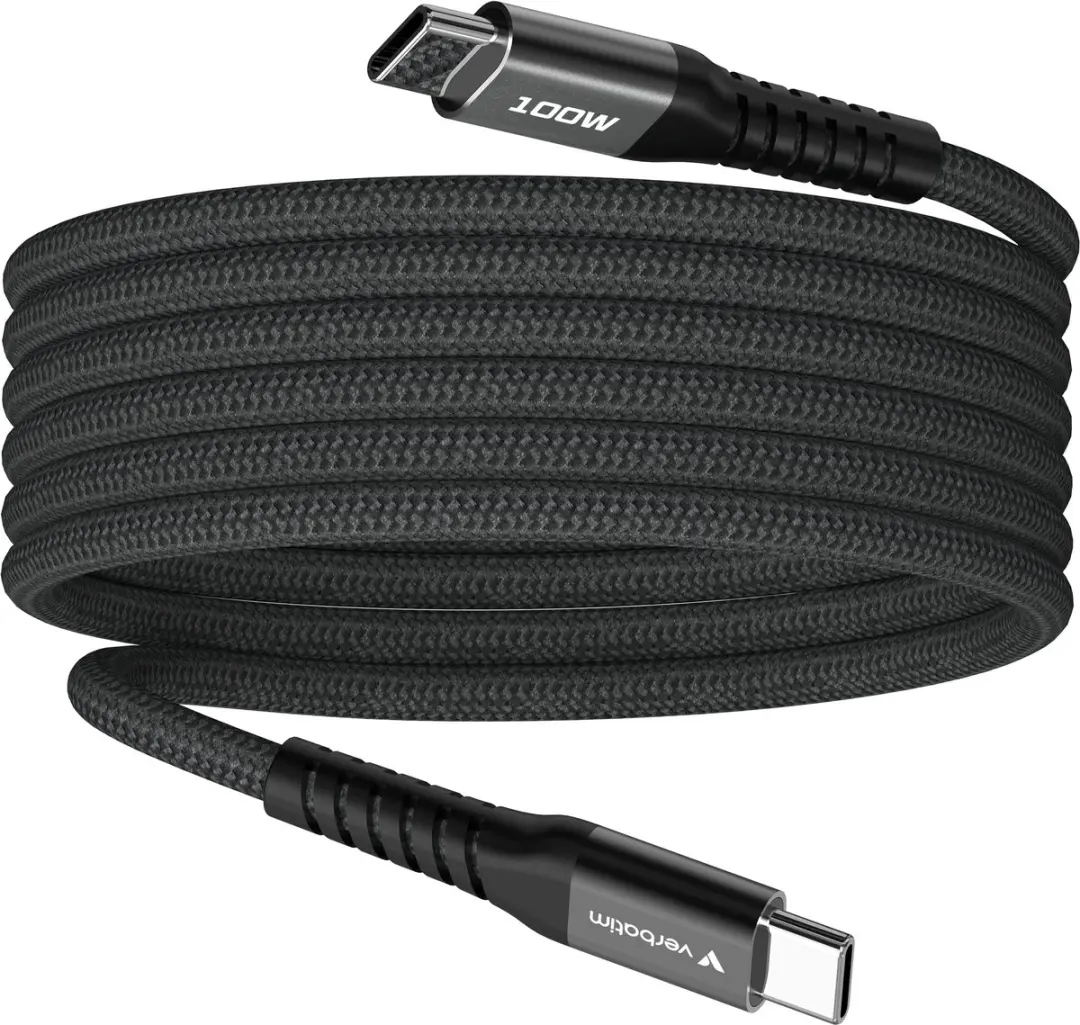 Verbatim USB-C Kabel 100W PD 1-2m