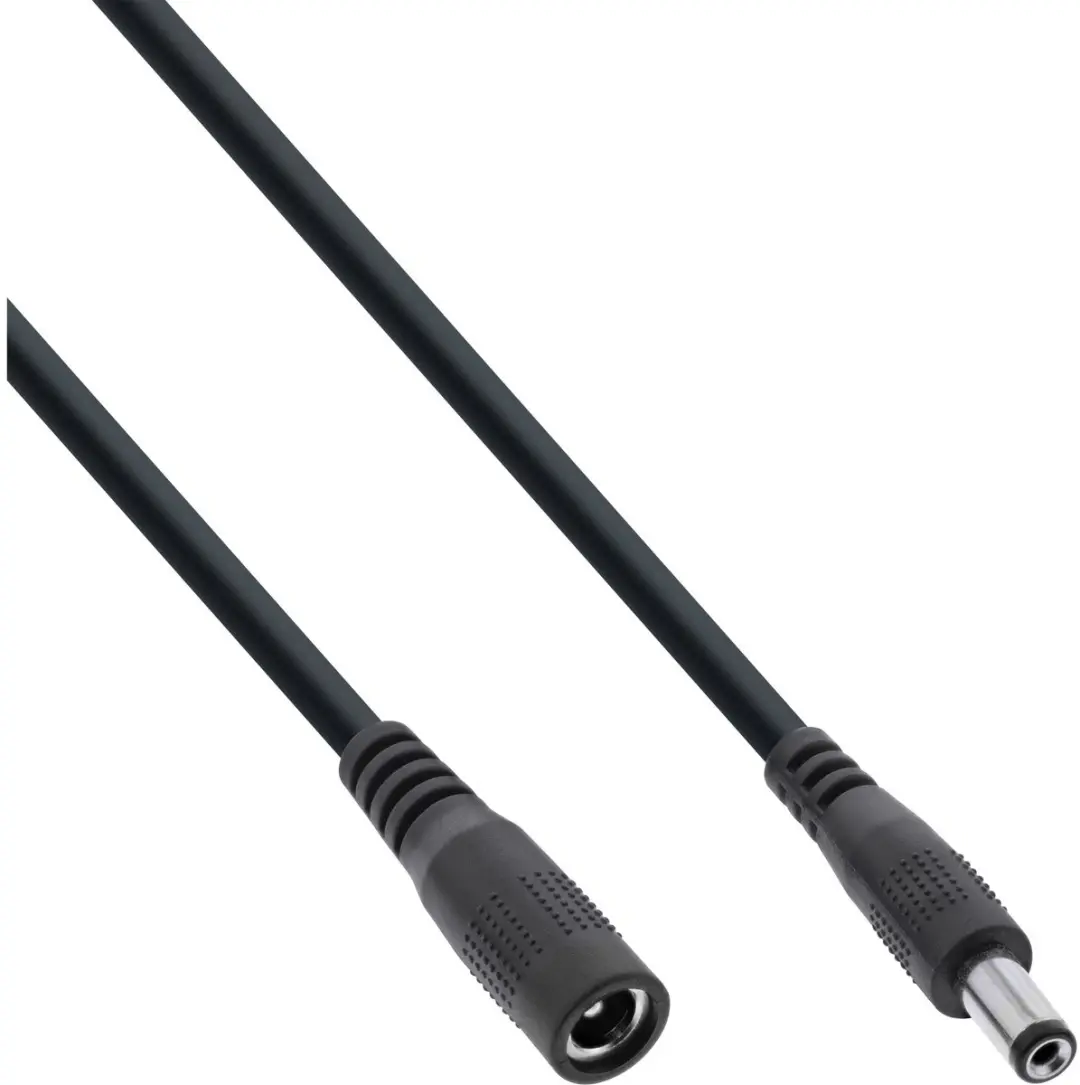 InLine DC Verlengkabel 5,5x2,1mm 140W AWG18