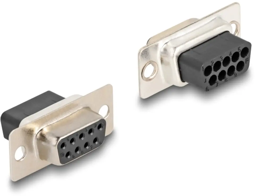 Delock D-Sub 9 naar RJ12 Adapter - Blauw