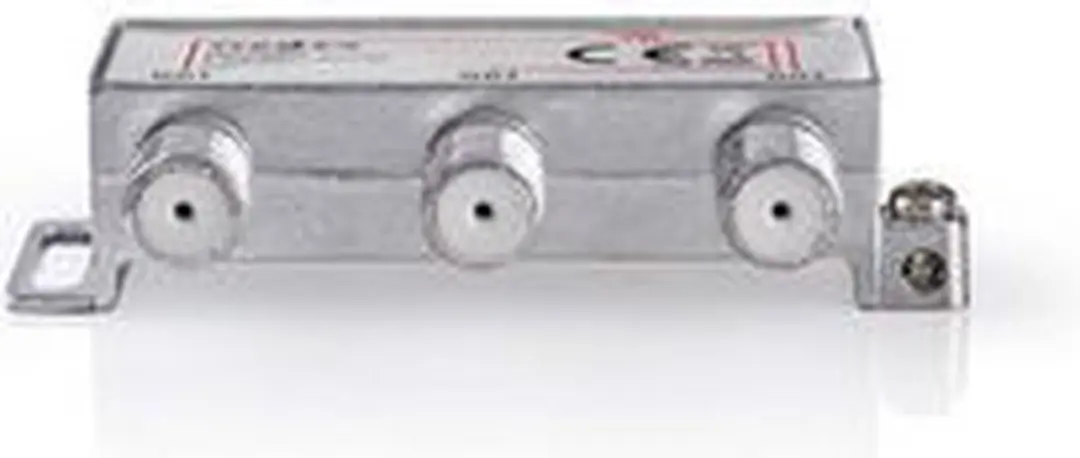 Nedis CATV-Splitter SSPL300ME - 3 Outputs 75 Ohm - Zilver - afbeelding 6 van 6