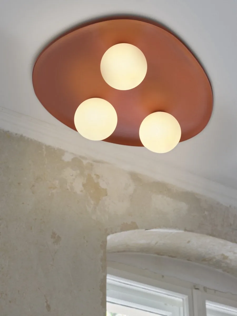 LEDVANCE Decor Clay Nest Plafondlamp 3xG9 - Bruin
