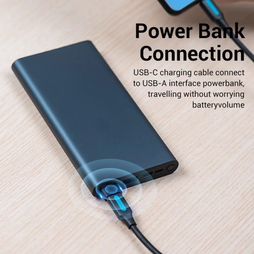 Vention USB 2.0 A naar C Adapter - Zwart - afbeelding 6 van 6