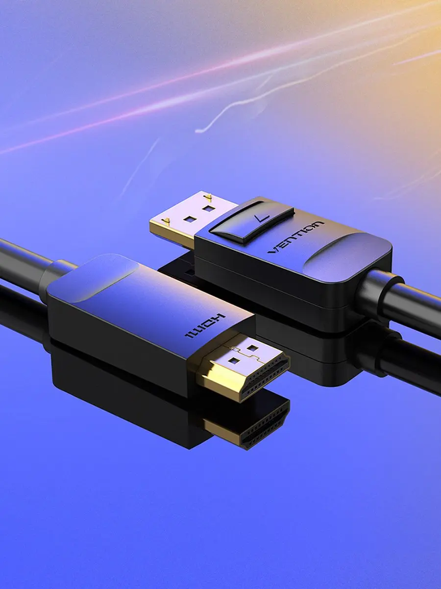 Vention HADBH DisplayPort naar HDMI Kabel 2m - Zwart
