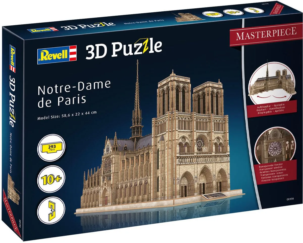 Revell Notre Dame 3D Puzzel 293 Stuks