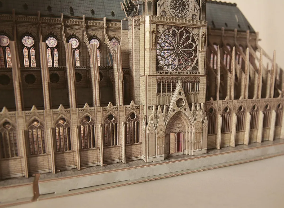 Revell Notre Dame 3D Puzzel 293 Stuks - Multi