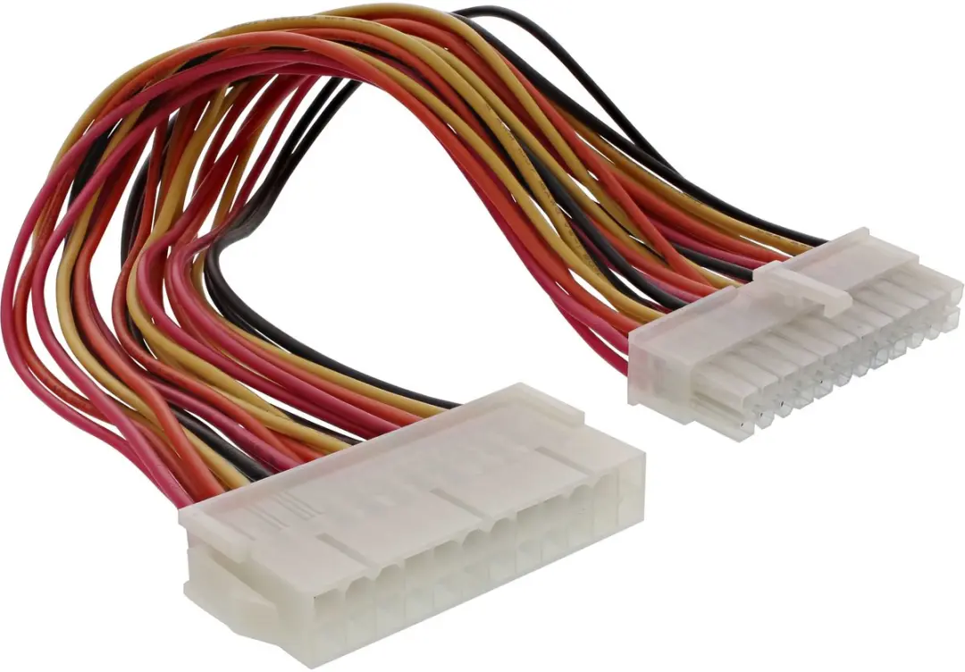 InLine ATX 24-pins Voeding Verlengkabel 0,20m