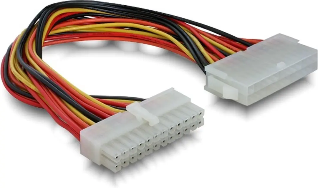InLine ATX 24-pins Voeding Verlengkabel 0,20m