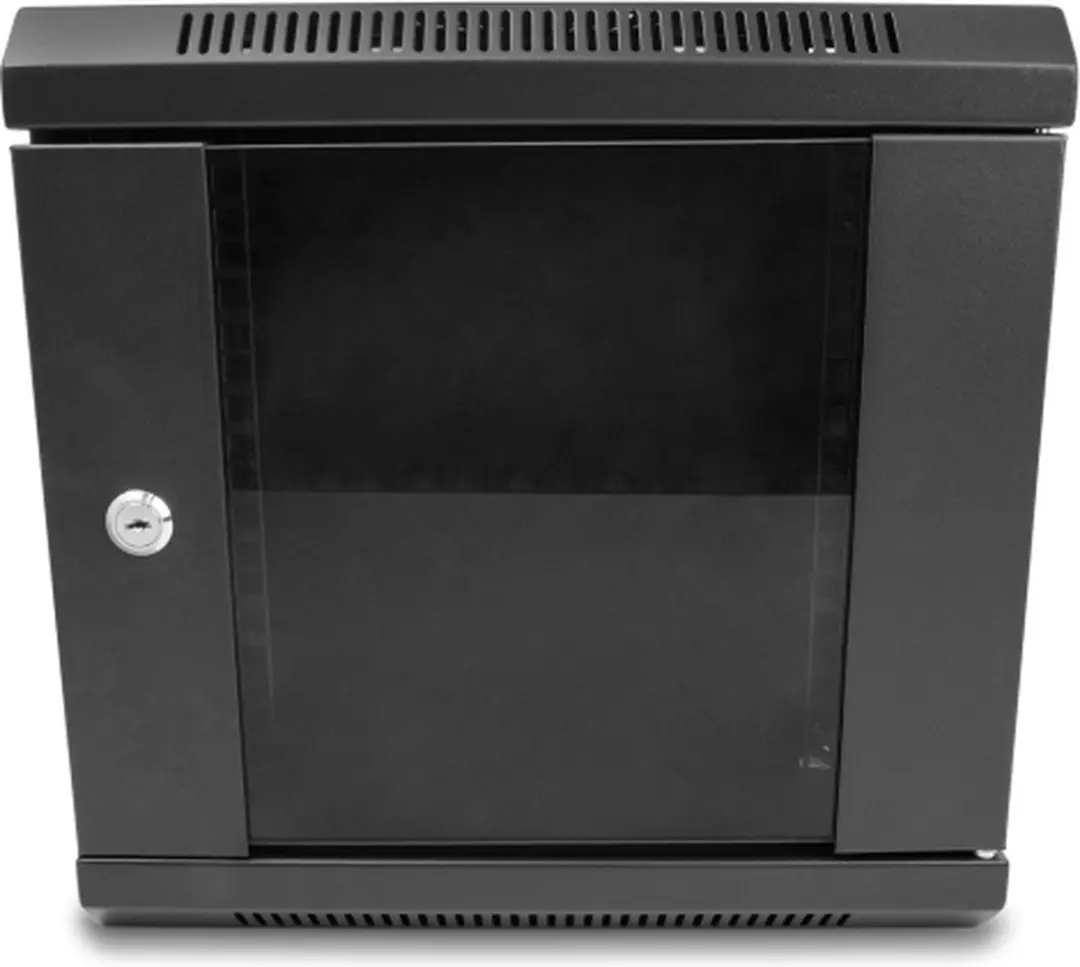 Delock 10" Network Cabinet 6U - Glasdeur - Zwart