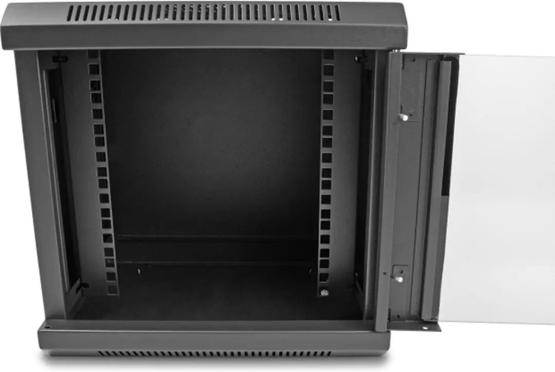 Delock 10" Network Cabinet 6U - Glasdeur - Zwart
