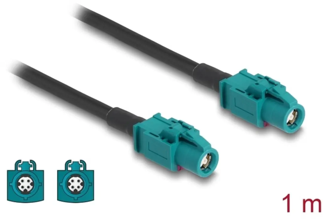 Delock Cable HSD Z female to HSD Z female 1 m