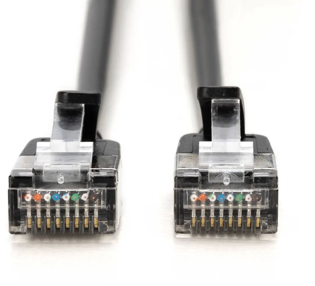 Digitus DK-1632-A-003S-BL Netwerkkabel Cat6a F/FTP - 0,3m - Zwart