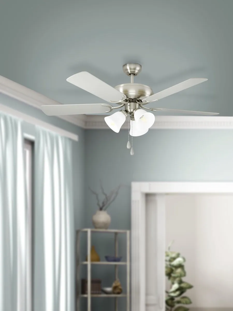 Eglo Las Palmas Plafondlamp Ventilator 132cm - Grijs - afbeelding 4 van 6