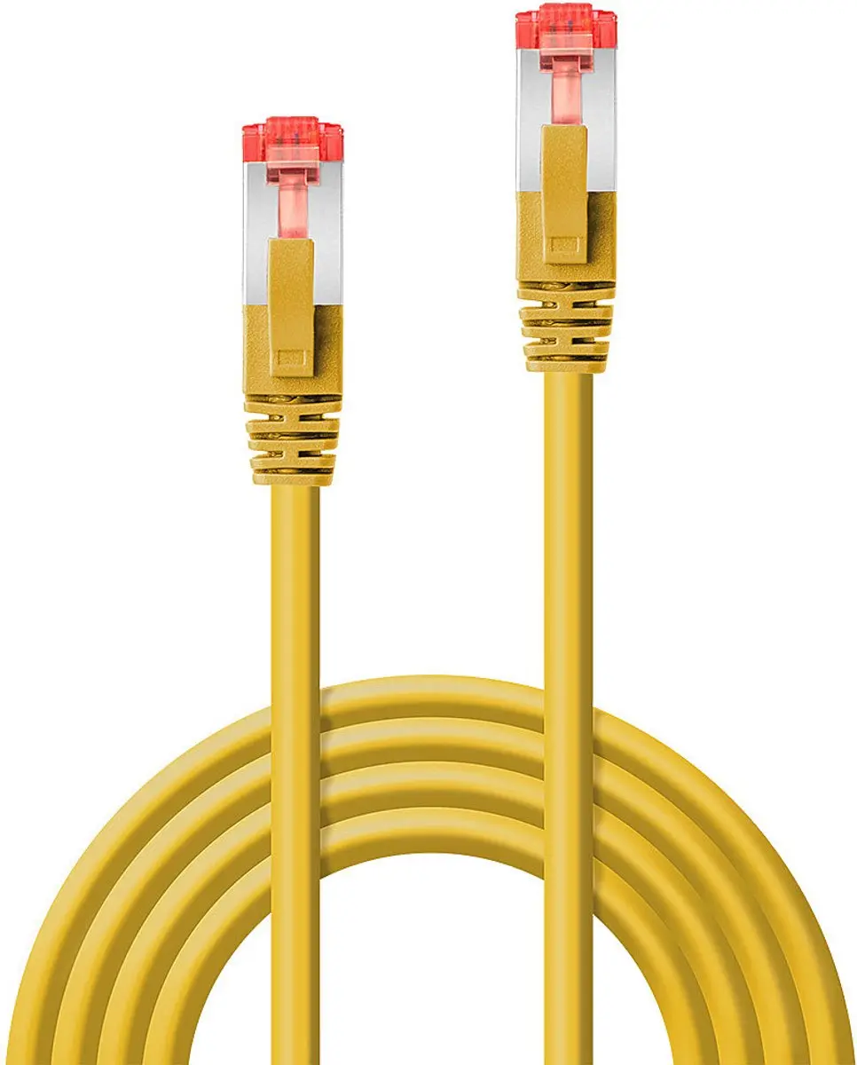 Lindy CAT 6 S/FTP Netwerkkabel 15m - Geel