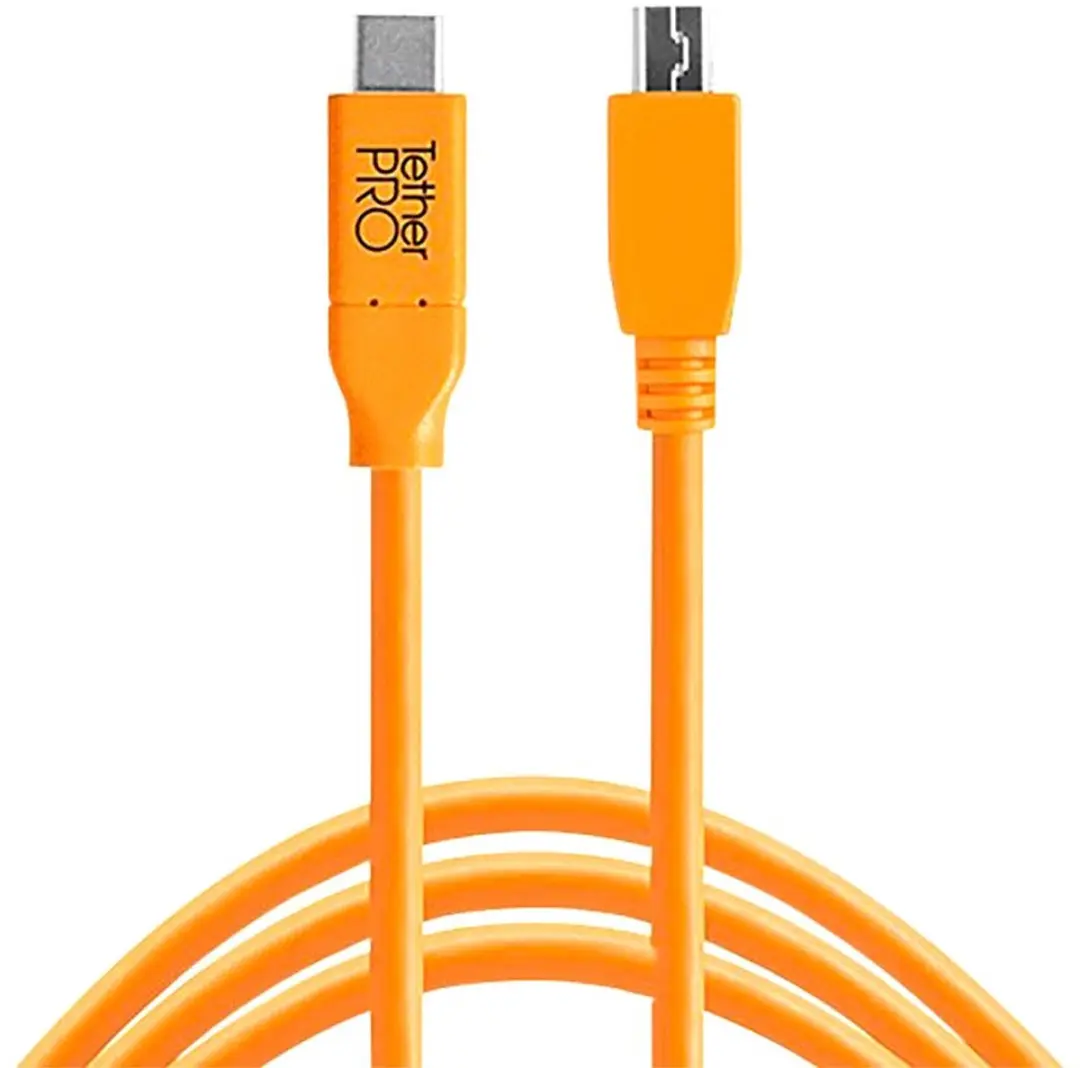 Tether Tools USB C naar Mini B 5 Pin 4.60m