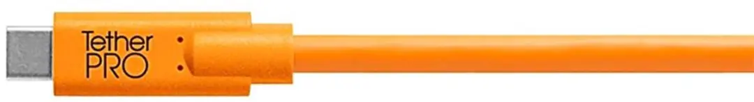 Tether Tools USB C naar Mini B 5 Pin 4.60m - Oranje