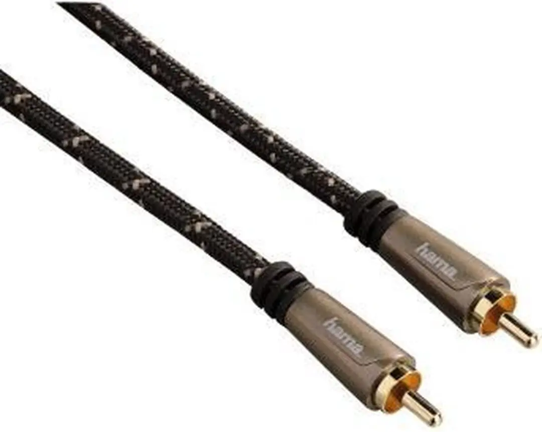 Hama digitale audiokabel cinch 1,5m, 5ster