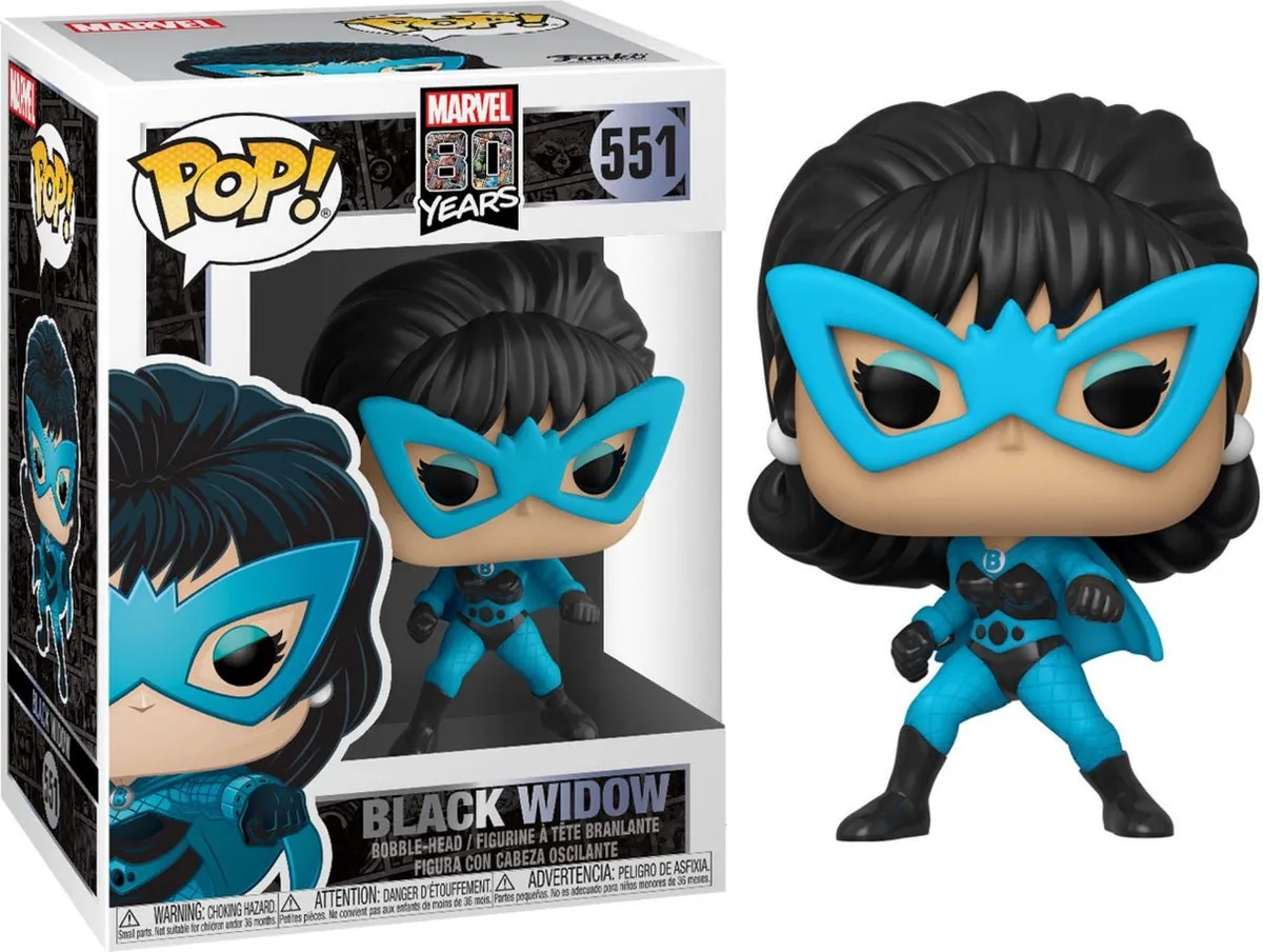 Funko Marvel Black Widow Pop! #551
