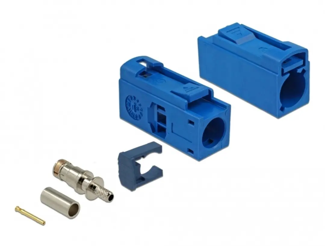 Delock FAKRA C Jack 25mm Blauw