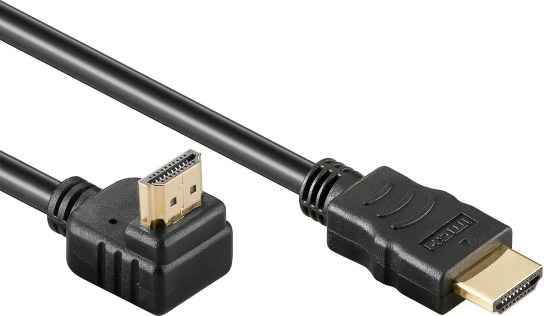 Goobay HDMI Kabel 2.0 90° Haaks 2m