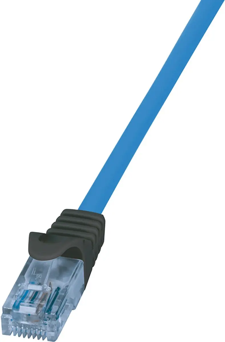 CAT6a UTP kabel 2 meter Blauw