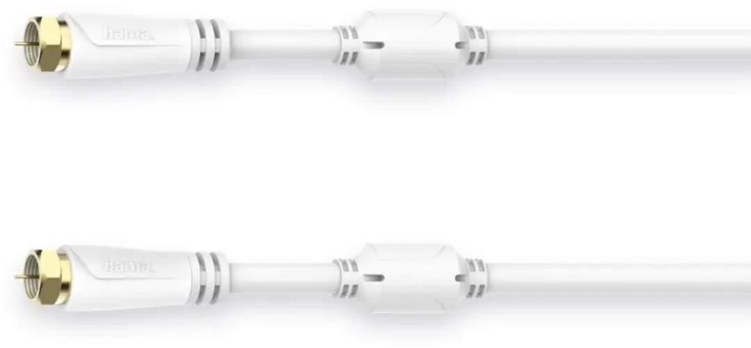 Hama SAT-aansluitkabel F-connector Verguld 1,5m