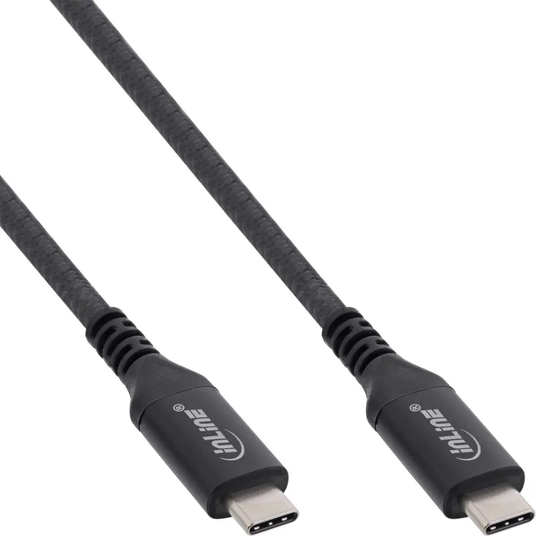 InLine USB4-kabel USB-C male/male 8K60Hz 0,5m