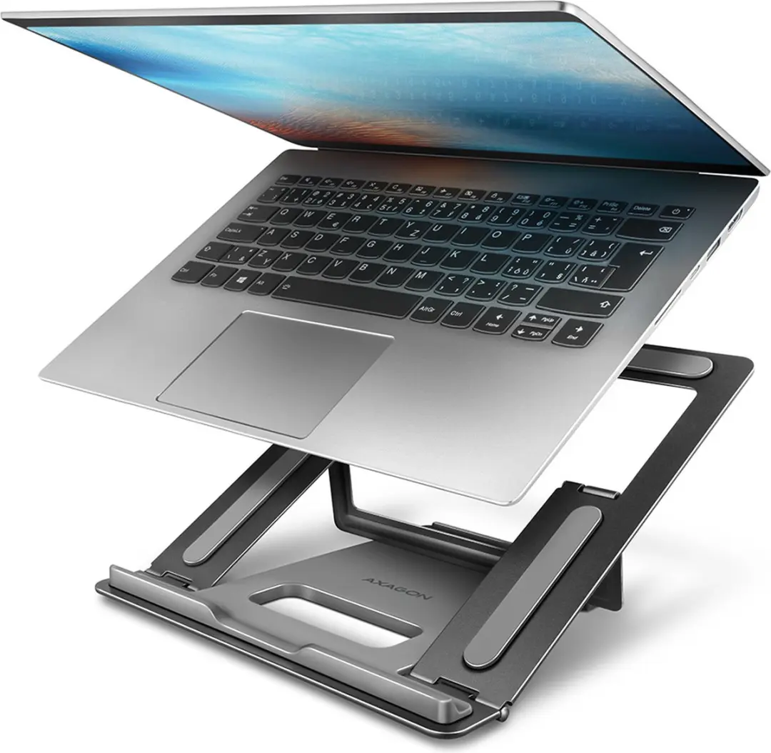 Axagon STND-L ALU Laptopstandaard 10-16 Inch