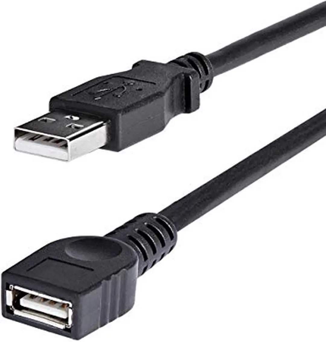 Startech USB 2.0 A Male naar A Female 1.83m - Zwart