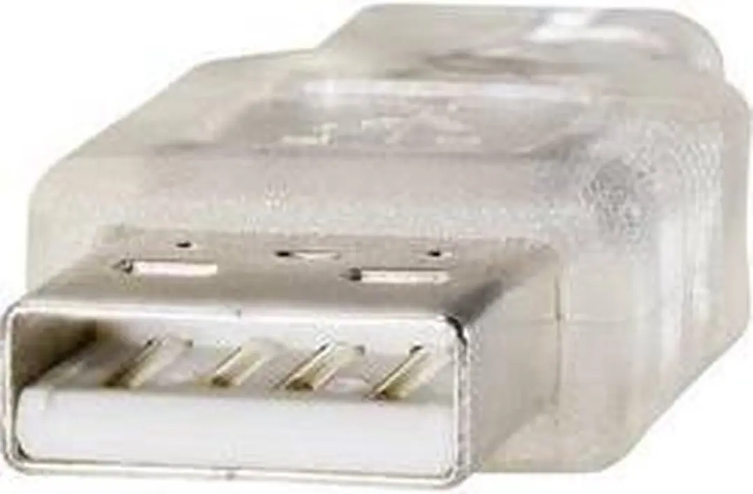 Renkforce USB 2.0 USB-A Kabel 3.0m - Doorzichtig
