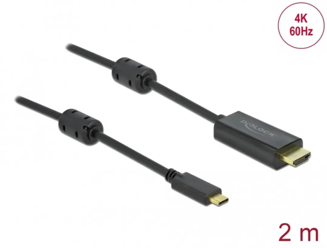 Delock USB-C naar HDMI Kabel 4K 60Hz 2m
