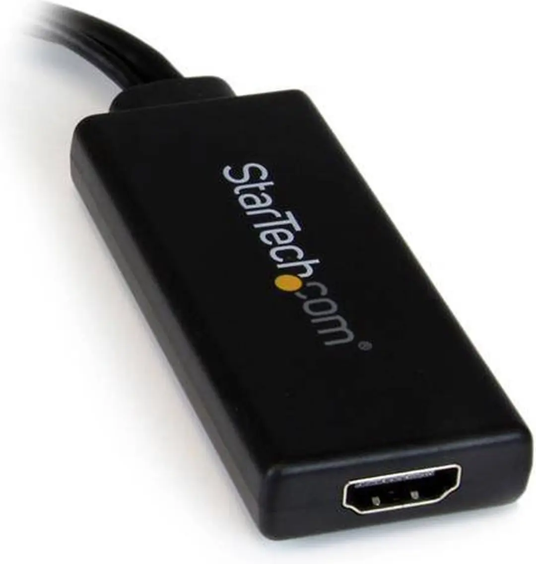 Startech VGA2HDU VGA-naar-HDMI-adapter - USB-audio/voeding - Zwart