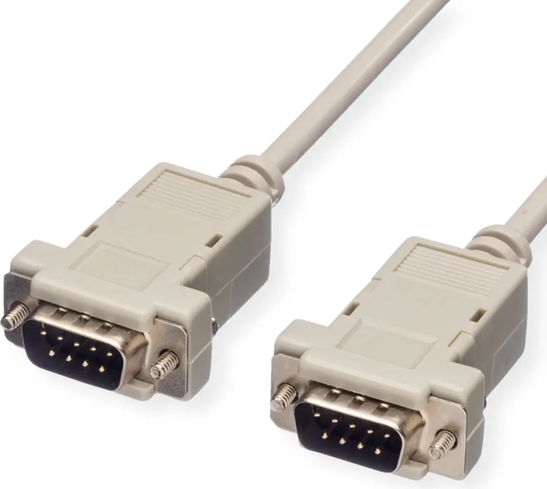 VALUE D-SUB9 kabel RS232 M/M, 1,8 m