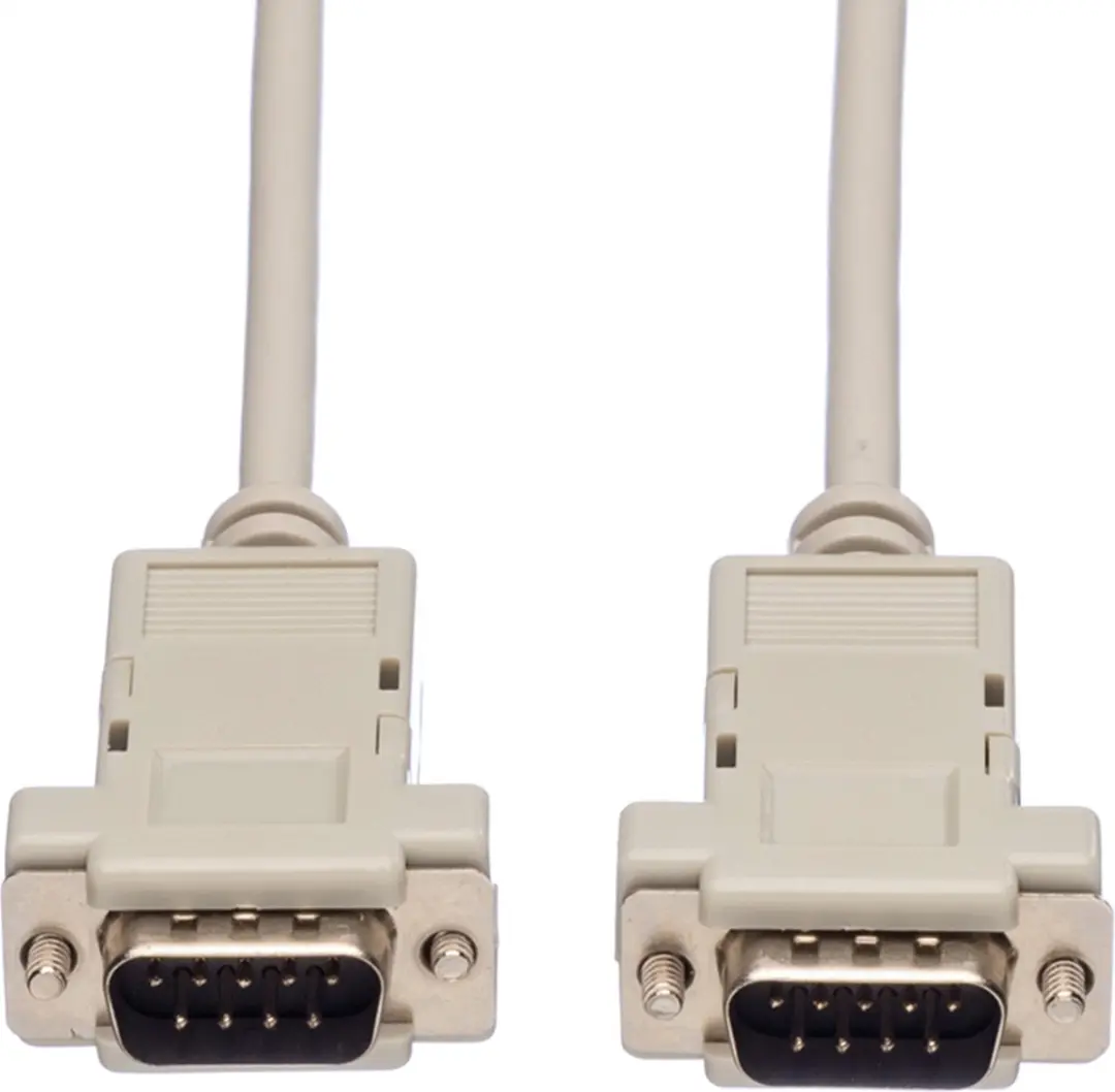 VALUE D-SUB9 kabel RS232 M/M, 1,8 m