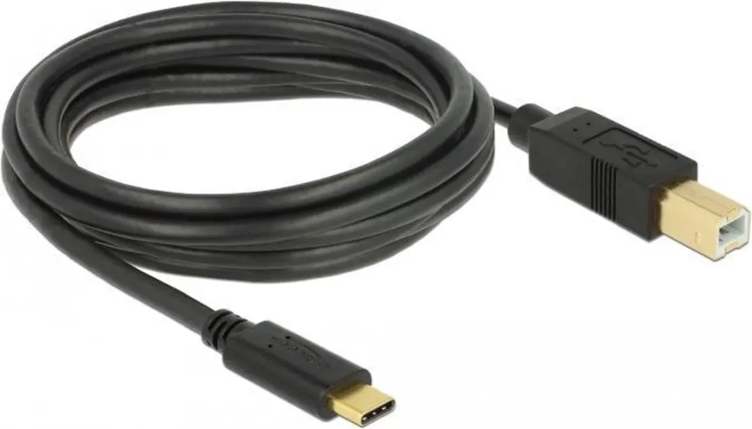 Delock USB 2.0 cable Type-C to Type-B 4 m