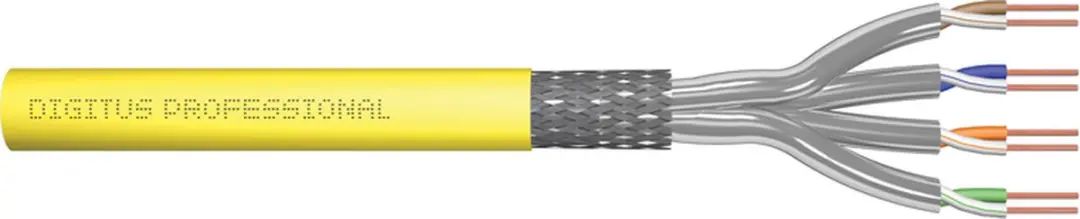 Digitus DK-1745-A-VH-5 Netwerkkabel Cat7a Geel
