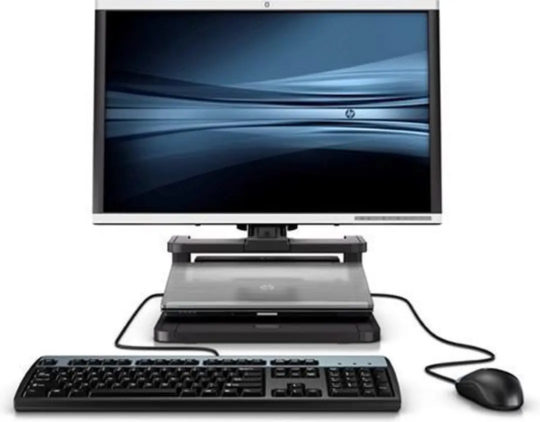 HP 2009902 Verstelbare Schermstandaard 24" - Zwart