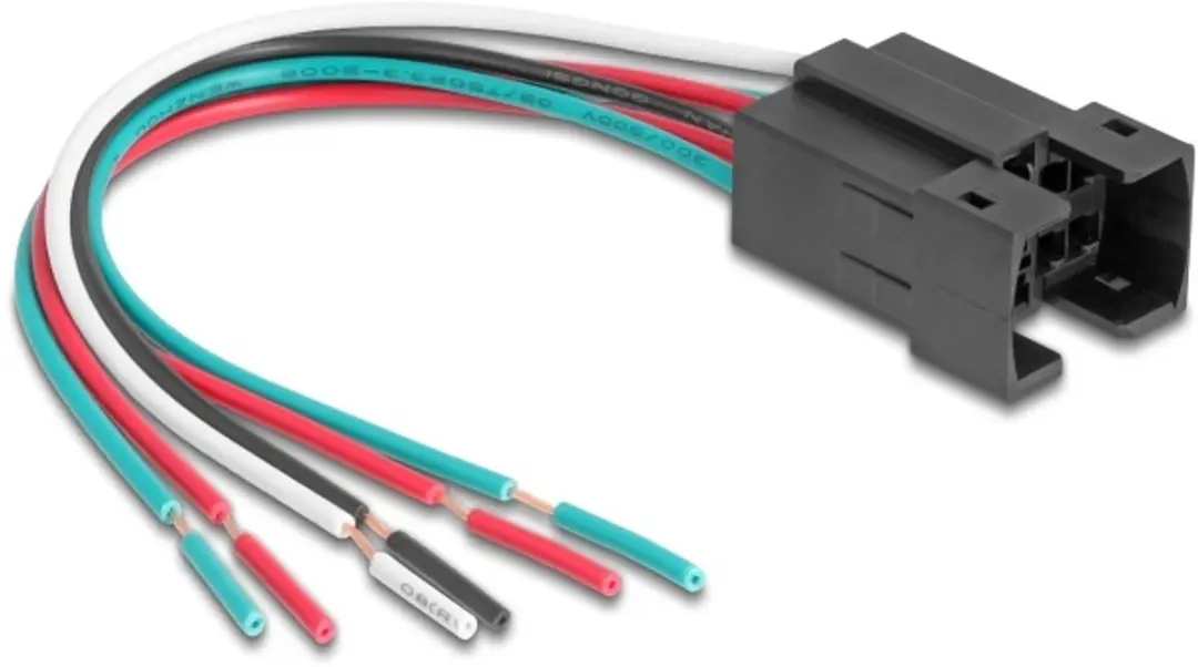 Delock Socket 25mm 6-pins Drukknop/Zwitch