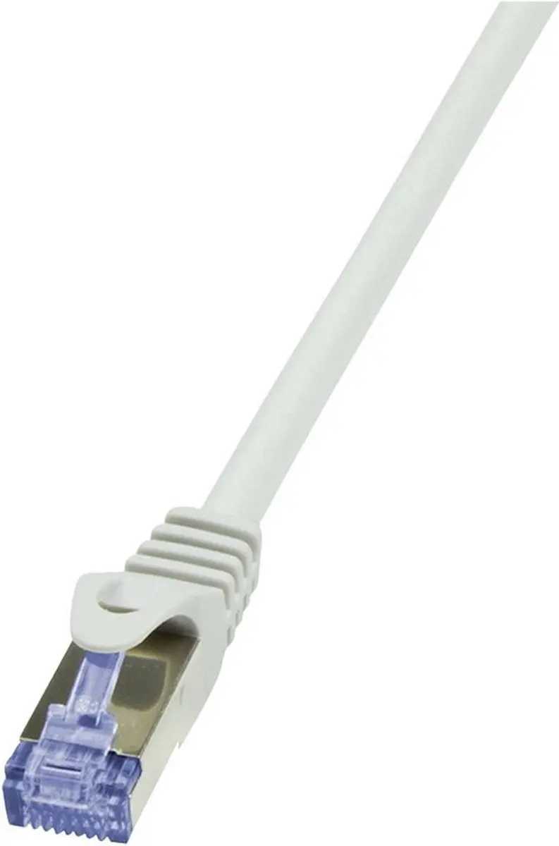 Logilink CQ3102S Netwerkkabel CAT 6A 15m - Grijs