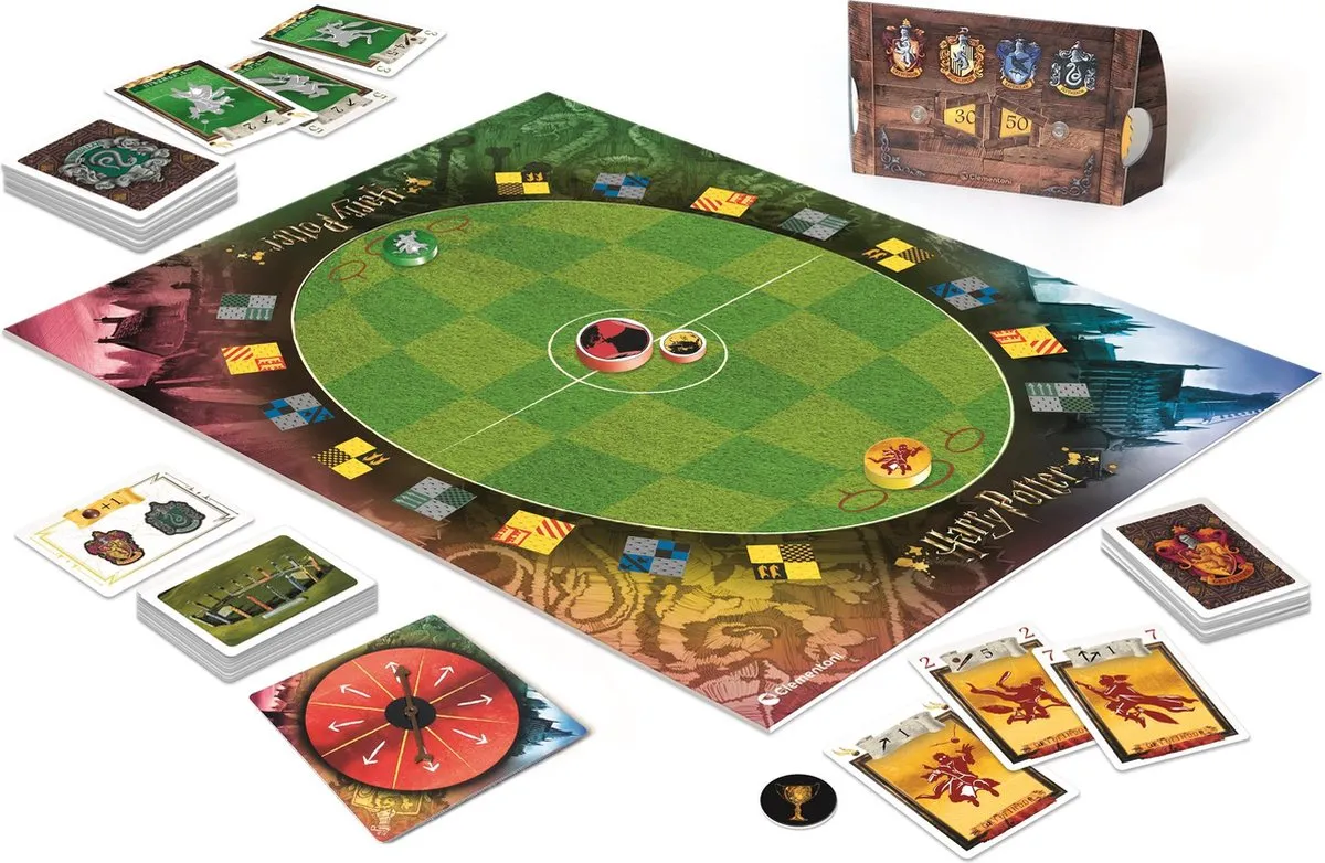 Clementoni Harry Potter Quidditch Clash Bordspel - 2 Spelers